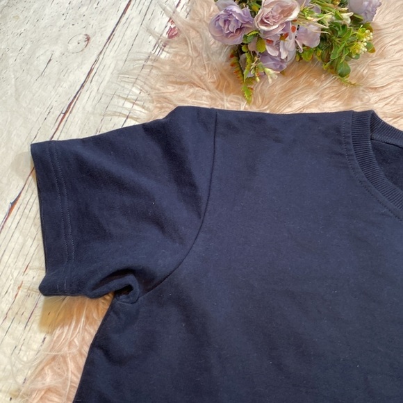 Basic Rights Mens Short Sleeve Navy Tee sz M - Picture 2 of 9
